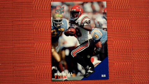 1994 Classic NFL Draft #PR1 Marshall Faulk Promo Football Default Title
