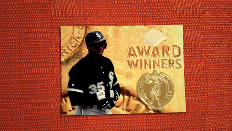 1994 Fleer Ultra Insert #19 Frank Thomas Award Winners Baseball Default Title