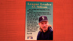 1994 Fleer Ultra Insert #5 Randy Johnson League Leader Baseball Default Title