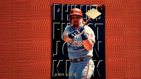 1994 Fleer Ultra Insert #9 John Kruk Finest Baseball Default Title