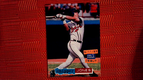 1994 Topps Stadium Club #638 Chipper Jones Default Title