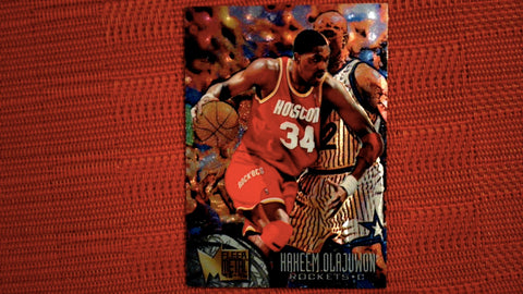 1995-96 Fleer Metal Basketball #40 Hakeem Olajuwon Default Title