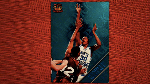1995-96 Pacific Prisms Blue #27 Rasheed Wallace Rookie Default Title