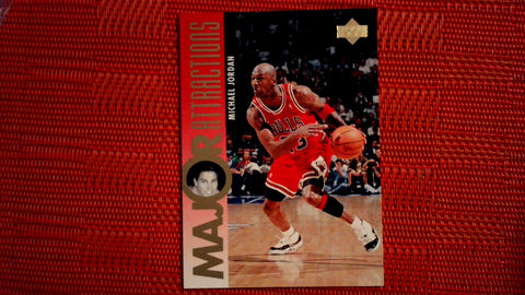 1995-96 Upper Deck "Major Attractions" #337 Michael Jordan (See Scans) Default Title