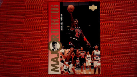 1995-96 Upper Deck "Major Attractions" #339 Michael Jordan (See Scans) Default Title