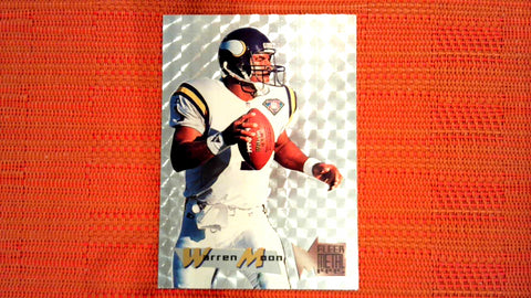 1995 Fleer Metal Silver Football #29 Warren Moon Default Title
