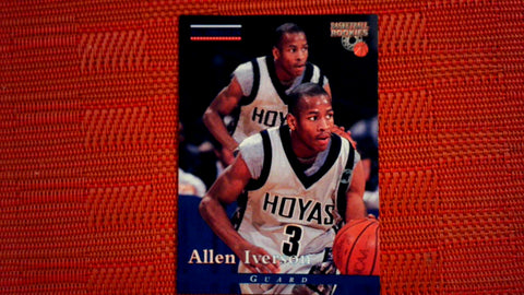 1995 The Score Board#81 Allen Iverson - Georgetown Default Title