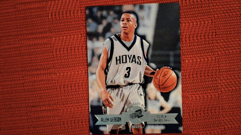 1996 Press Pass Draft Pick Basketball #1 Allen Iverson Rookie Default Title