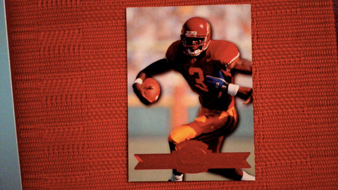 1996 Press Pass Paydirt Red Holofoil Rookie #7 Keyshawn Johnson Football Default Title