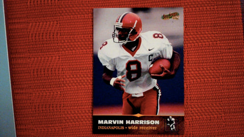 1996 Score Board Rookie #142 Marvin Harrison Football Default Title