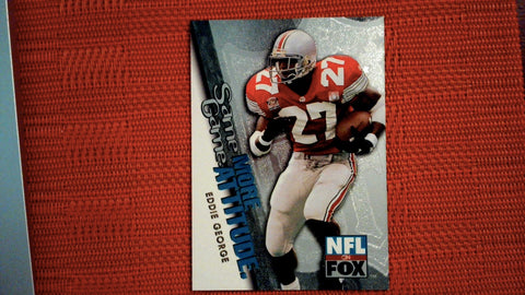 1996 Skybox Impact More Attitude #5 Eddie George Football Default Title