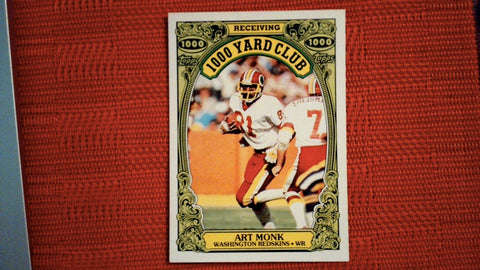 1996 Topps 1000 Yard Club #12 Art Monk Football Default Title