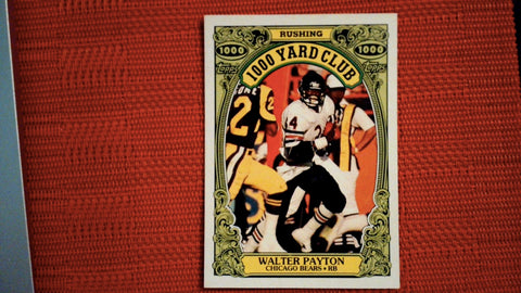 1996 Topps 1000 Yard Club #3 Walter Payton Football Default Title