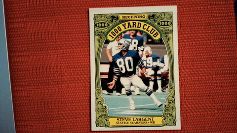 1996 Topps 1000 Yard Club #8 Steve Largent Football Default Title