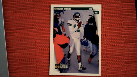 1997 Upper Deck Collectors Choice #201 Keyshawn Johnson Football Default Title