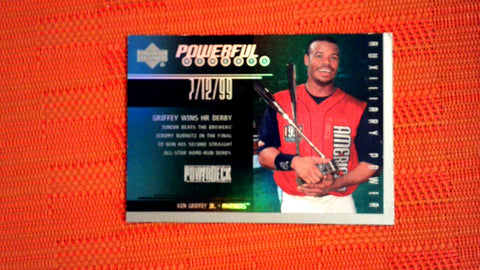 1999 Upper Deck Auxiliary Power Powerful Moments Power Deck #P4 Ken Griffey, Jr. Default Title