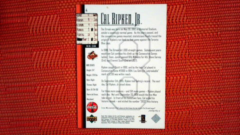 2001 Upper Deck Coca-Cola #4 Cal Ripken, Jr. Default Title