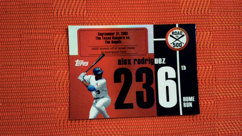 2007 Topps #ARH236 Alex Rodriguez Road to 500 Baseball Default Title