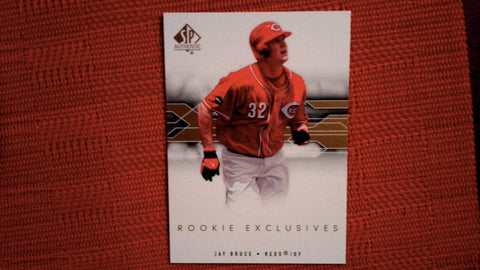 2008 Upper Deck SP Authenic Rookie Exclusives #RE-JB Jay Bruce Insert Baseball Default Title