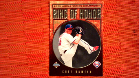 2009 Topps Ring of Honor #RH4 Cole Hamels Default Title