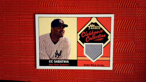 2010 Topps Clubhouse Collection Relics #CCR-CS CC Sabathia Default Title