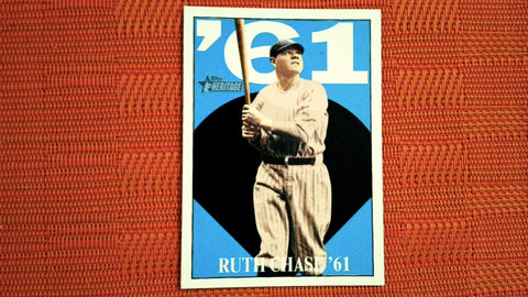 2010 Topps Hertiage Insert #61BR13 Babe Ruth Baseball Default Title
