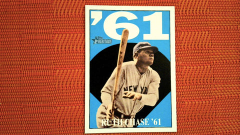 2010 Topps Hertiage Insert #61BR2 Babe Ruth Baseball Default Title