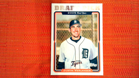 2011 Topps Baseball #60YOT-54 Justin Verlander "60 Years of Topps"