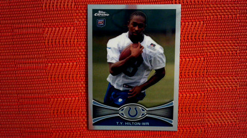 2012 Topps Chrome #168 T.Y. Hilton Colts Football Rookie Default Title