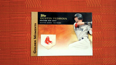 2012 Topps Insert #GM-22 Dustin Pedroia Golden Moments Baseball Default Title