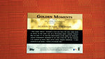 2012 Topps Insert #GM-22 Dustin Pedroia Golden Moments Baseball Default Title