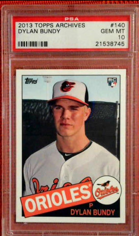 2013 Topps Archives PSA 10 #140 Dylan Bundy - Rookie Default Title