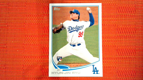 2013 Topps Baseball #661 Hyun-Jin Ryu RC Default Title