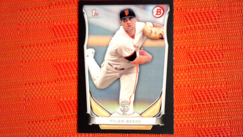 2014 Bowman Draft Black Asia #DP11 Tyler Beede-1st Bowman Default Title