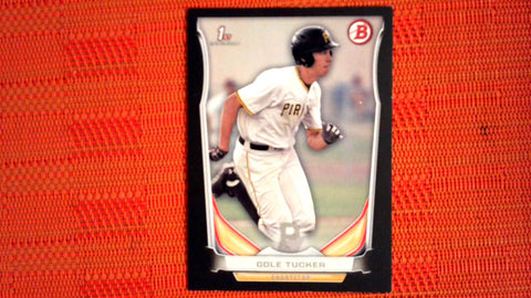 2014 Bowman Draft Black Asia #DP20 Cole Tucker-1st Bowman Default Title