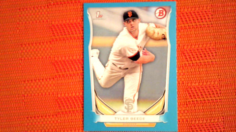 2014 Bowman Draft Blue Parallel 211/399 #DP11 Tyler Beede-1st Bowman Default Title