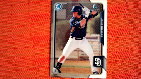 2015 Bowman Chrome #BC132 Jake Bauers-1st Bowman Default Title