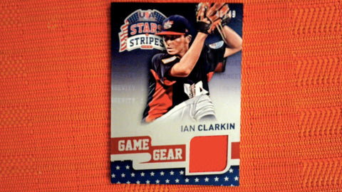 2015 Panini USA Stars and Stripes Baseball Game Gear Materials Longevity #68 Ian Clarkin 46/99 Default Title