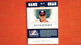 2015 Panini USA Stars and Stripes Baseball Game Gear Materials Longevity #8 Austin Bergner 14/49 - Detriot Tigers Default Title