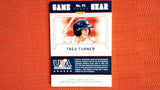 2015 Panini USA Stars and Stripes Baseball Game Gear Materials Longevity Sapphire #93 Trea Turner 17/25 Default Title