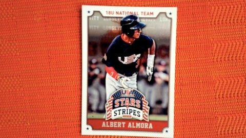 2015 Panini USA Stars and Stripes Baseball Longevity #4 Albert Amora Default Title