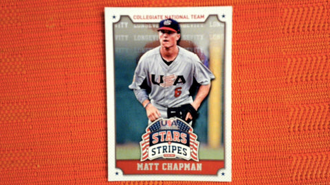 2015 Panini USA Stars and Stripes Baseball Longevity #72 Matt Chapman Default Title