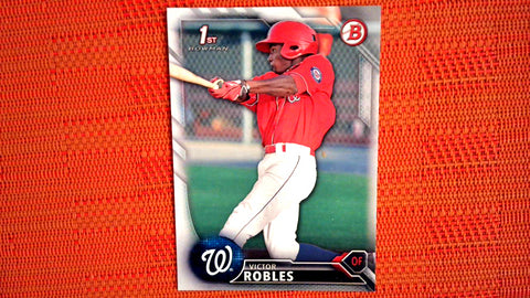 2016 Bowman Base #BP10 Victor Robles-1st Bowman Default Title