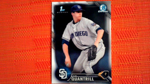 2016 Bowman Draft Chrome #BDC-20 Cal Quantrill-1st Bowman Default Title
