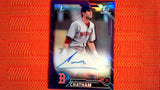 2016 Bowman Draft Purple Refractor Autograph 110/250 #CDA-CC C.J. Chatham - 1st Bowman Default Title