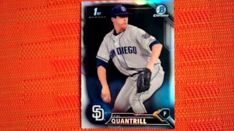 2016 Bowman Draft Refractor #BDC-20 Cal Quantrill-1st Bowman Default Title
