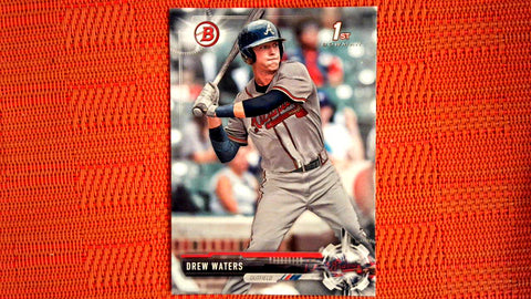 2017 Bowman Draft Base #BD-90 Drew Waters - 1st Bowman Default Title