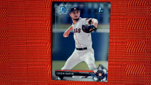 2017 Bowman Draft Chrome #BDC-133 Corbin Martin-1st Bowman Default Title
