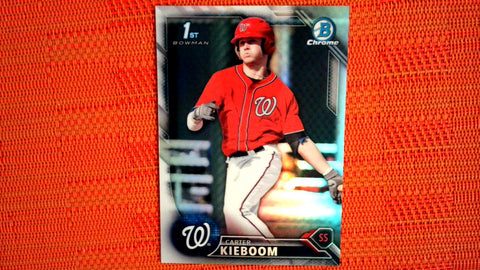 2017 Bowman Draft Chrome #BDC-16 Carter Kieboom-1st Bowman Default Title
