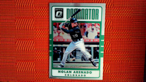 2017 Panini Donruss Optic Baseball Dominator #D15 Nolan Arenado Default Title